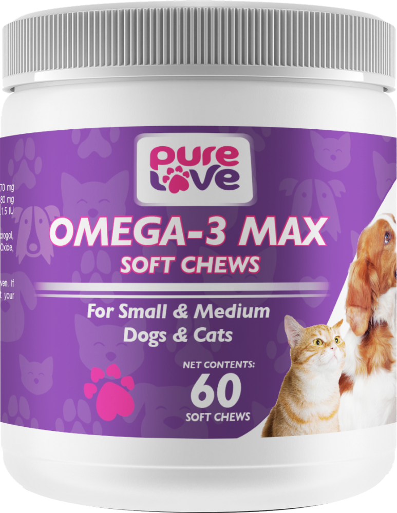 Omega-3 Max for Small/Medium Breeds and Cats
